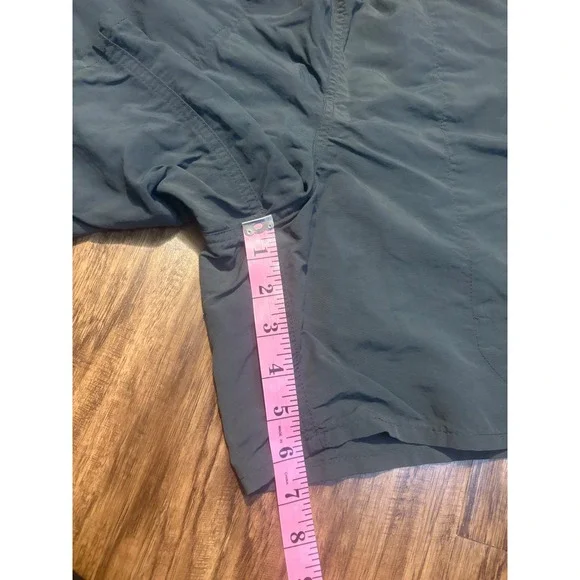 Patagonia Men's 6" Grey Hybrid Board Shorts Size L Elastic Waist Pockets Lined - Picture 4 of 6
